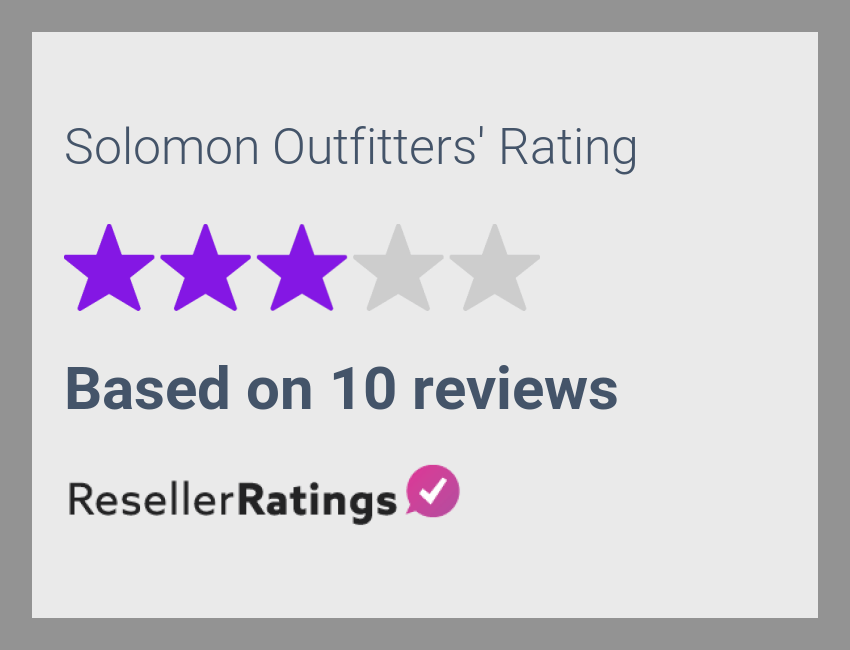Solomon Outfitters Reviews 10 Reviews of