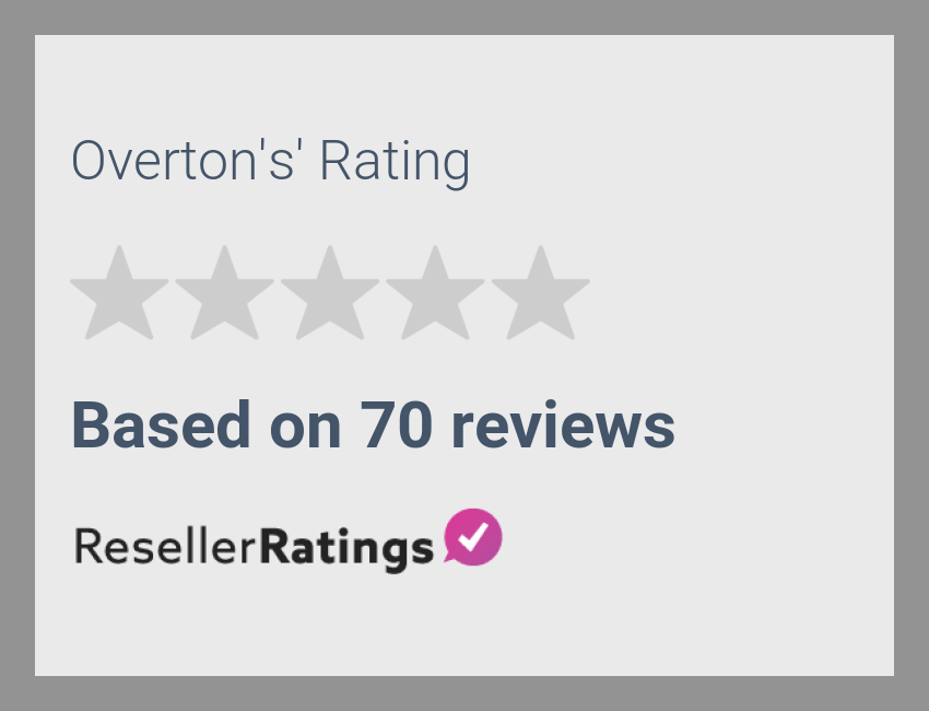 Overton's Reviews 71 Reviews of ResellerRatings