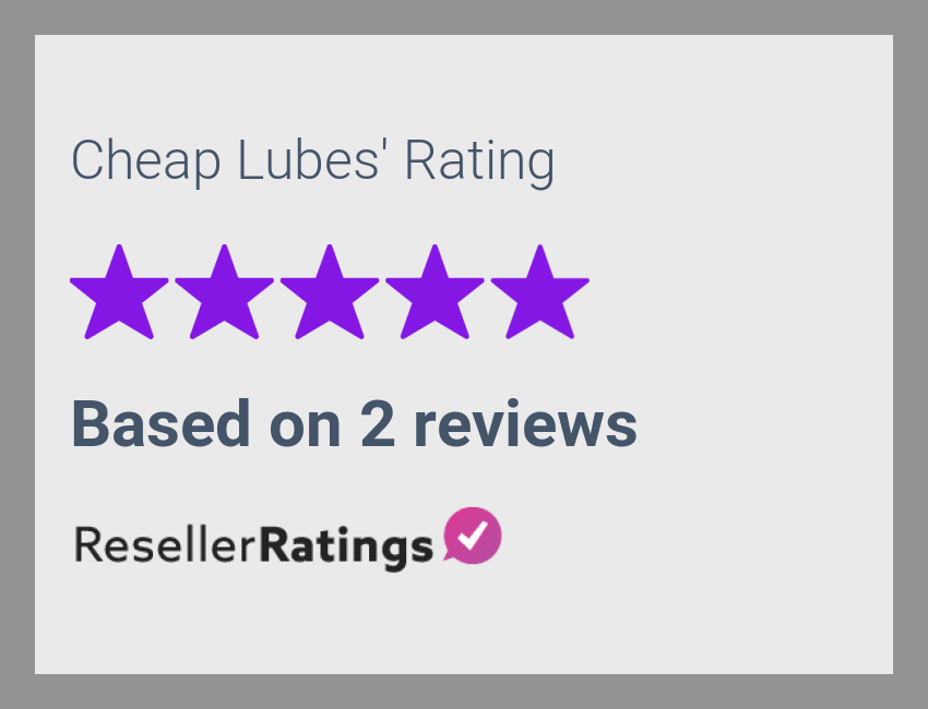 Cheap Lubes Reviews 2 Reviews of ResellerRatings
