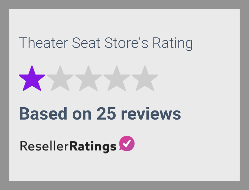 Theater Seat Store Reviews 25 Reviews of