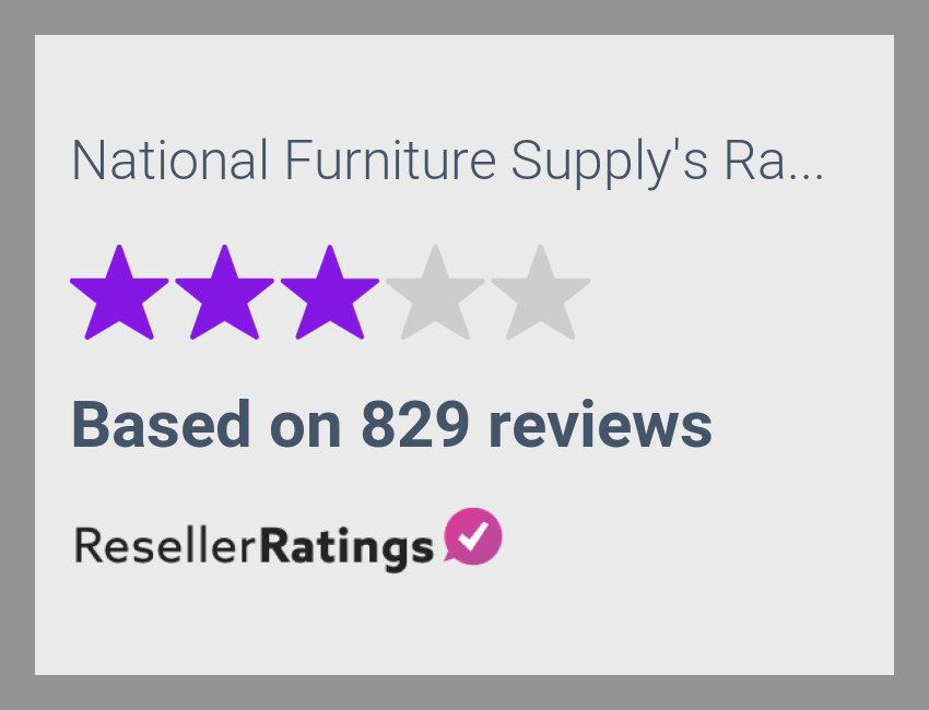 National Furniture Supply Reviews 829 Reviews of