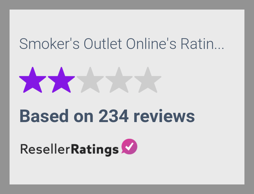 Smoker's Outlet Online Reviews 233 Reviews of