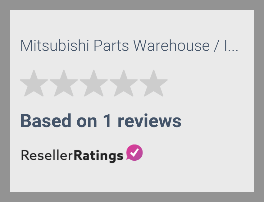 Mitsubishi Parts Warehouse / Intelligentz Automotive Corporation Reviews 1 Reviews of