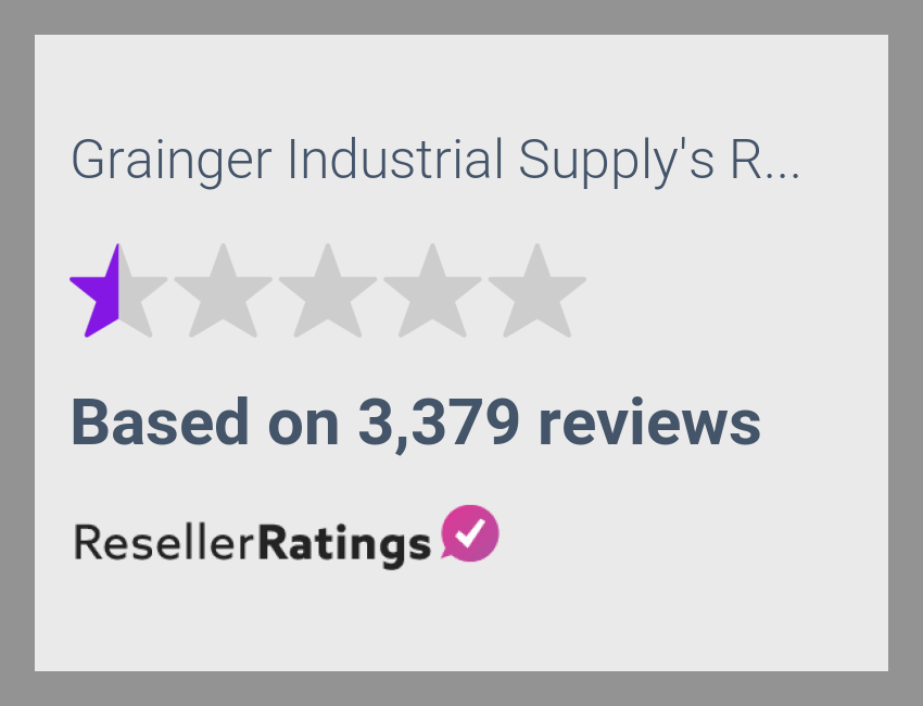 Grainger Industrial Supply Reviews 3,379 Reviews of