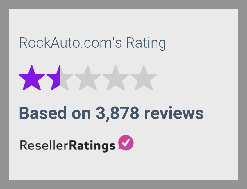Rockauto.com Reviews | 3,840 Reviews Of Rockauto.com | Resellerratings