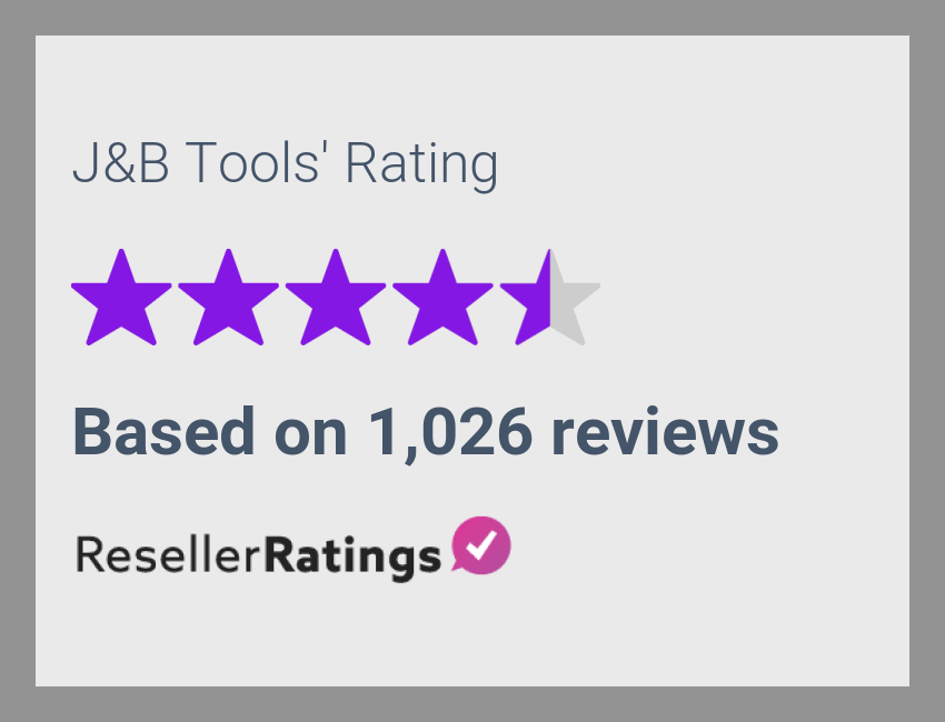 J&B Tools Reviews 938 Reviews of ResellerRatings