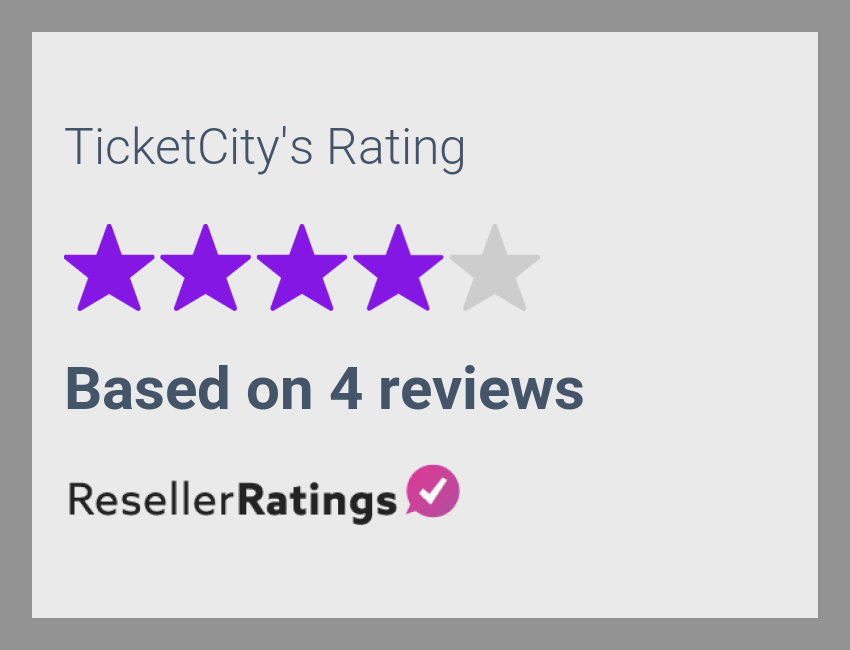 TicketCity Reviews 4 Reviews of ResellerRatings