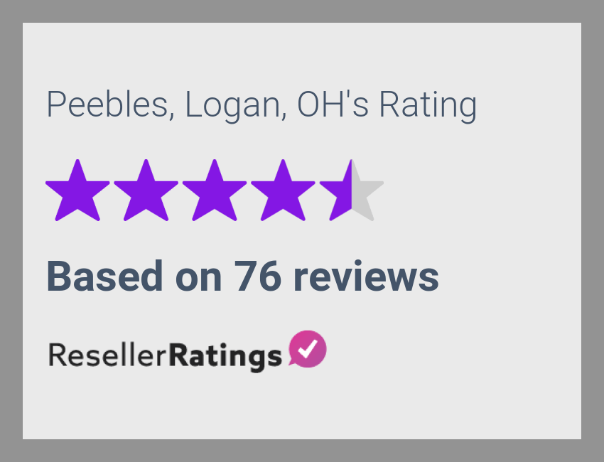 Peebles, Logan, OH Reviews 76 Reviews of