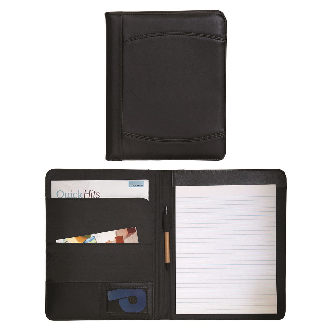 Notebook Padfolio With Pockets Entripy