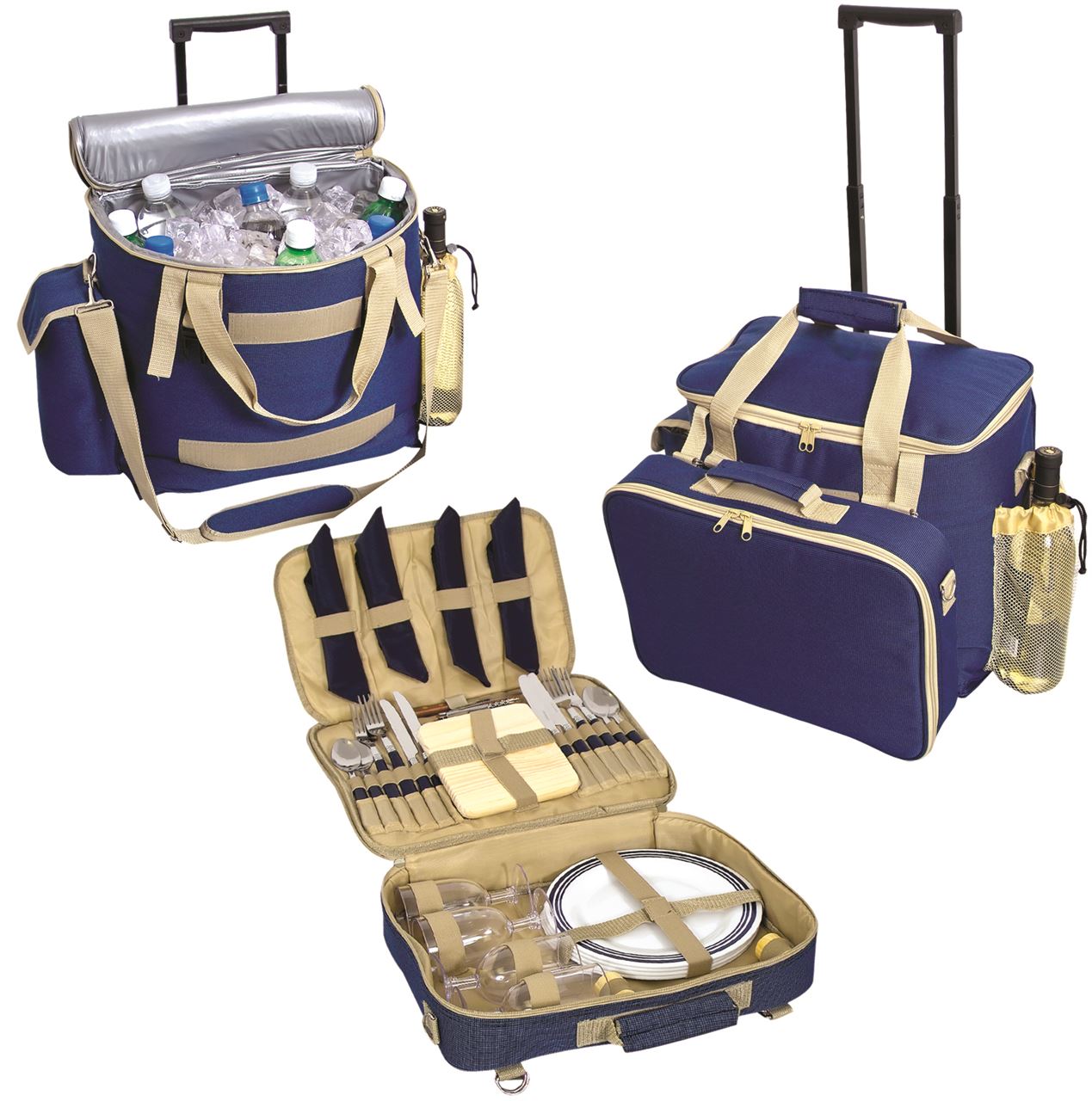 Picnic Cooler On Wheels Custom Bags Custom Embroidery Entripy