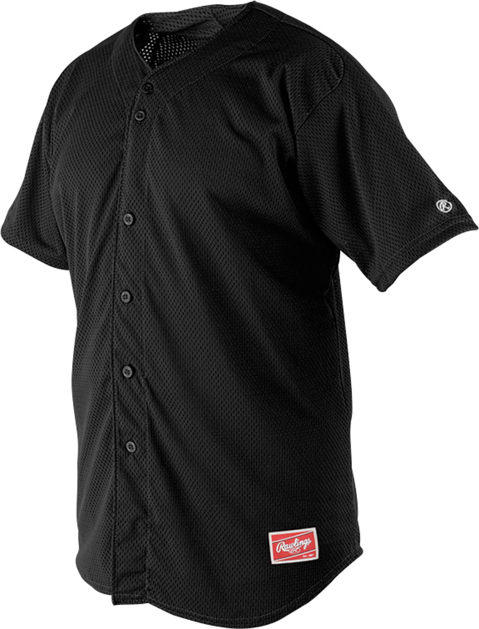 Custom Jersey Athletic Wear RAWLINGS Men's Button Jersey Entripy