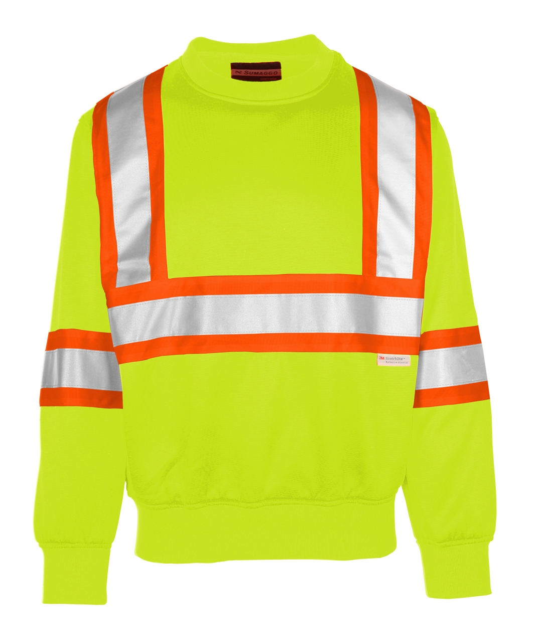 Sumaggo High Visibility Crew Neck Sweatshirt Entripy