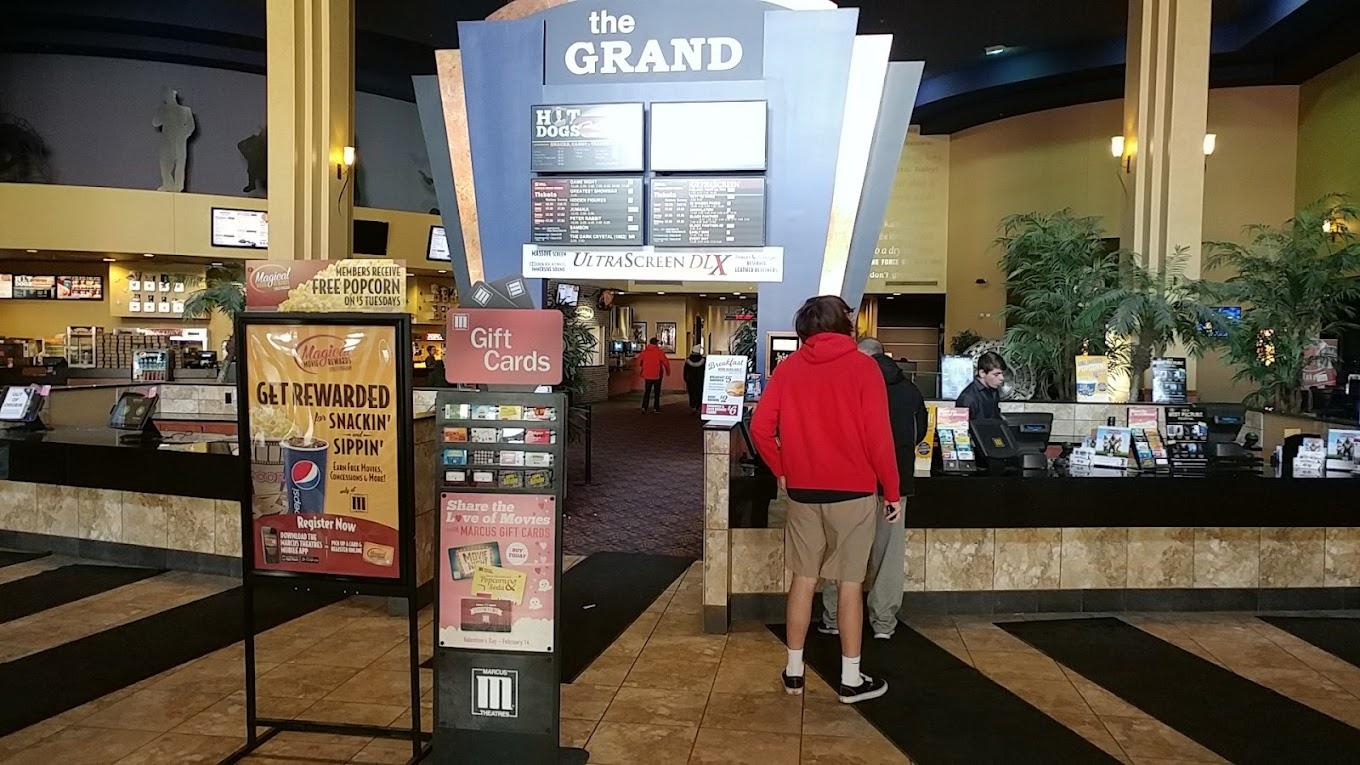 Marcus Lincoln Grand Cinema Showtimes & Tickets