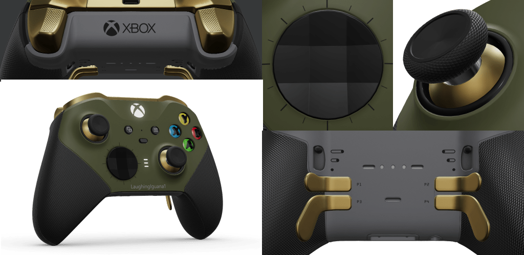 Design a Custom Elite Wireless Controller Series 2 Core Xbox