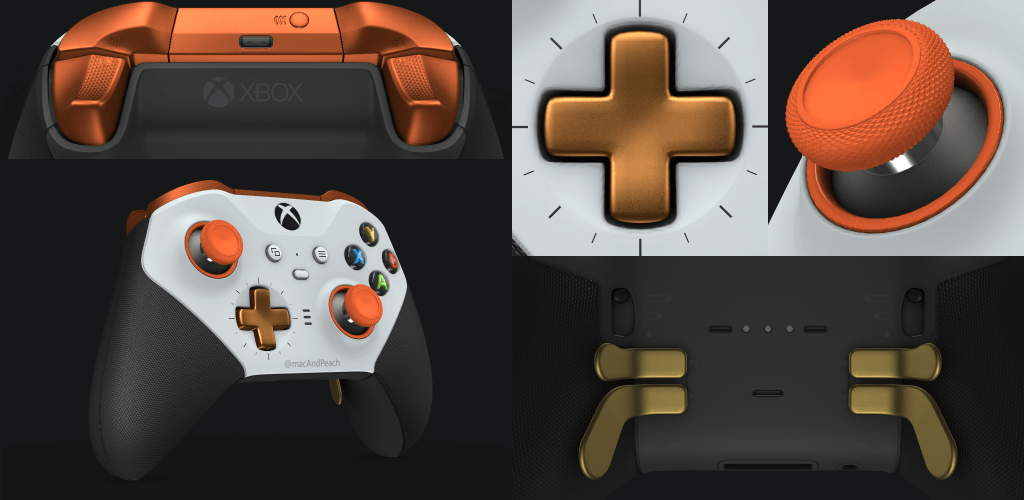 Design a Custom Elite Wireless Controller Series 2 Core Xbox