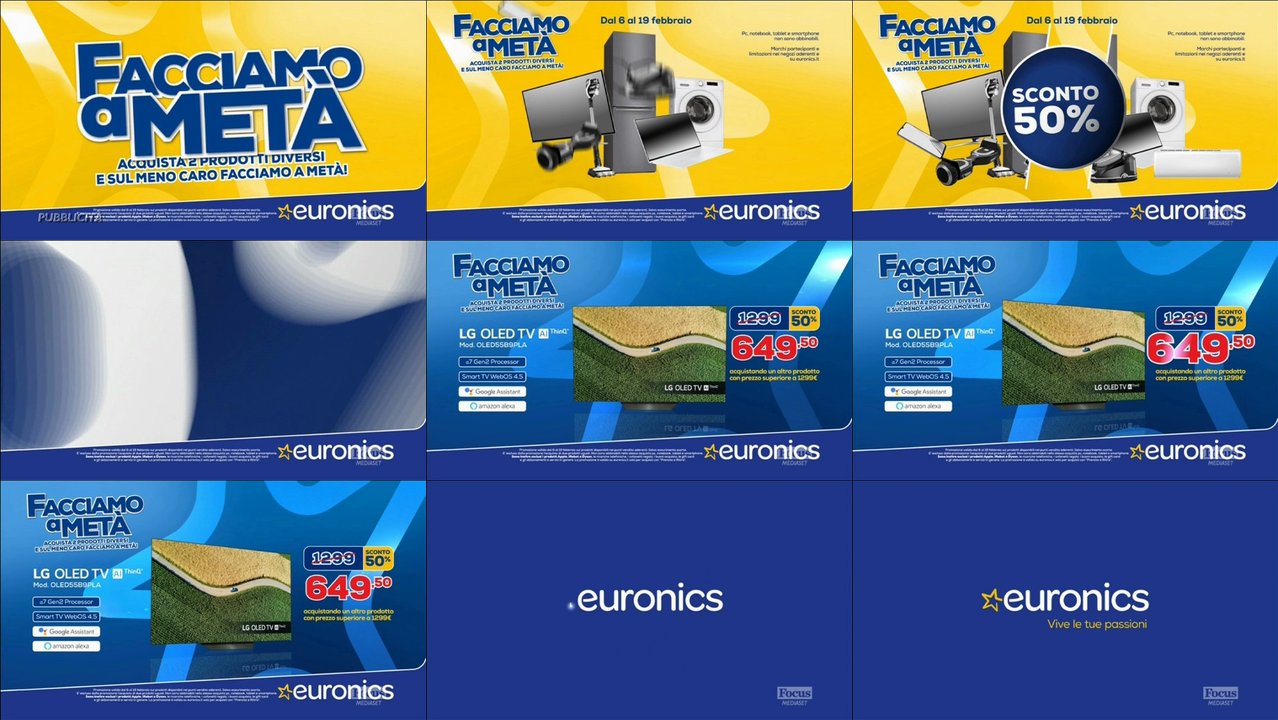 TV Spots TV Werbung von euronics der letzten 120 Tage