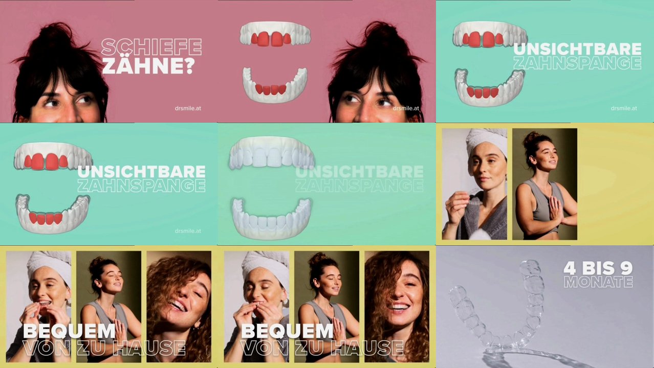 TV Spots TV Werbung von dr smile der letzten 120 Tage