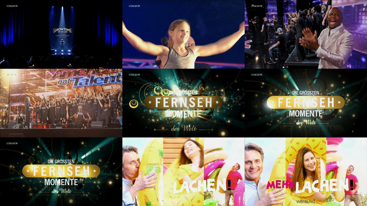 TV Spots TV Werbung von rtl der letzten 120 Tage