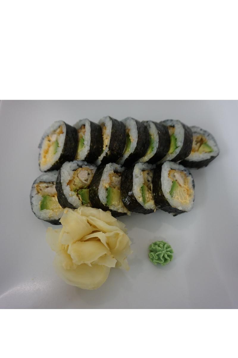 31. Tempura futo kylling maki Shogun Sushi Konnerud