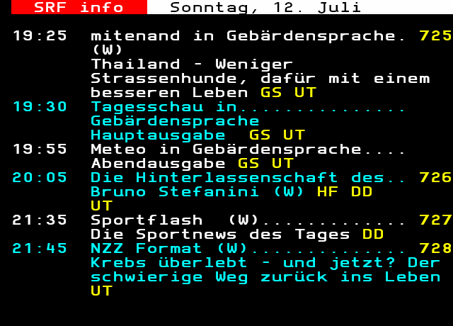 teletext.ch SRFInfo 703