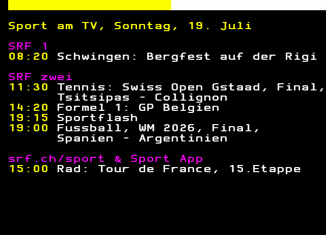 teletext.ch SRFzwei 399
