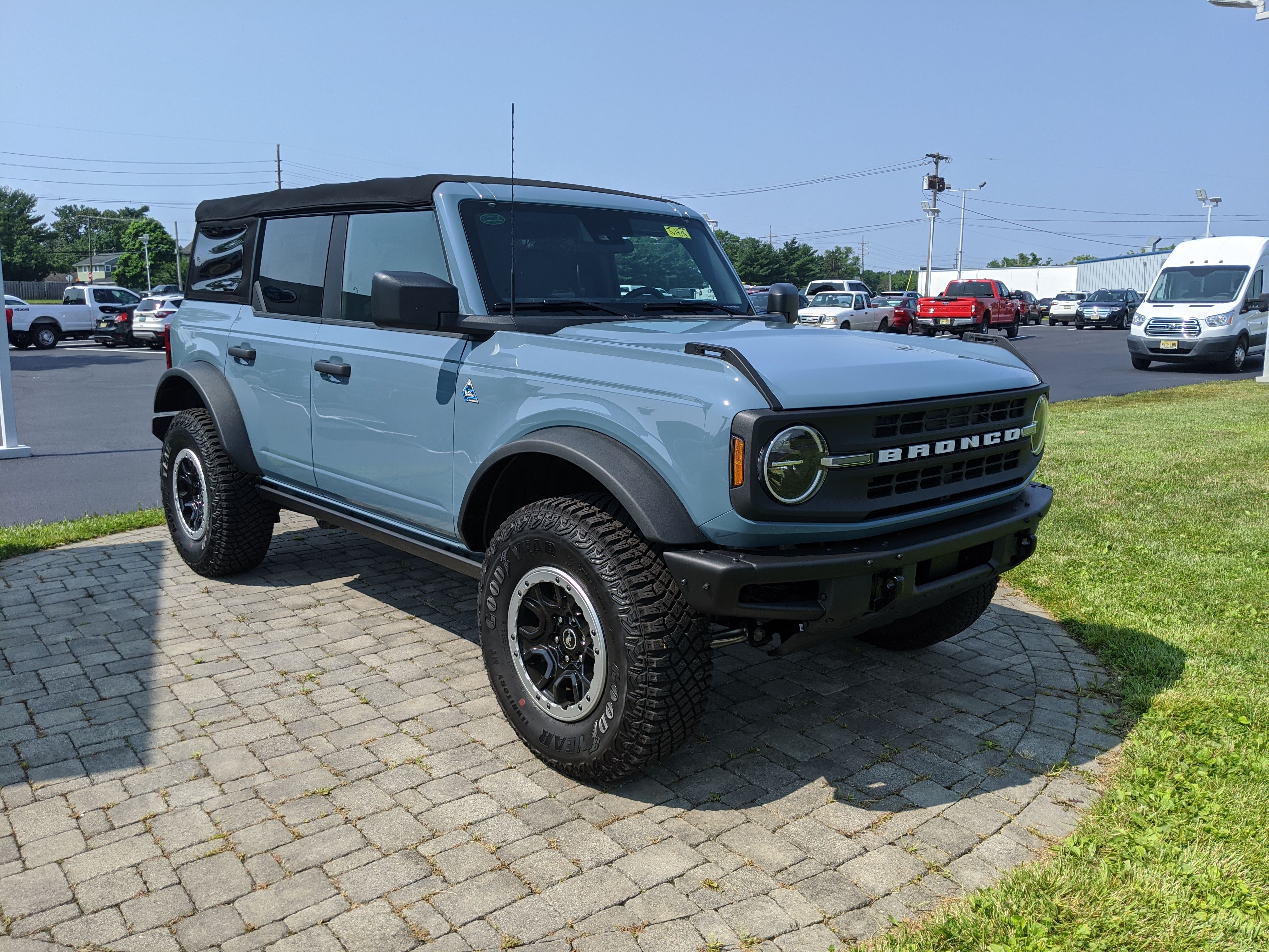Look what I saw at Toms Ford (Keyport NJ) Bronco Nation