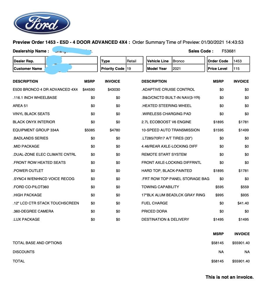 IS BRONCO SCHEDULING THIS WEEK? (An Explainer) + Ask me your Ford