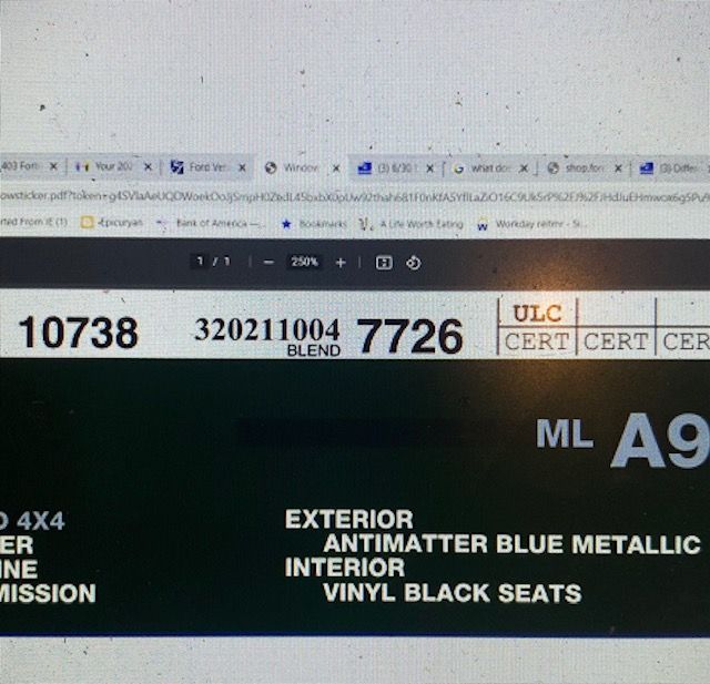 Blend date. Bronco Nation