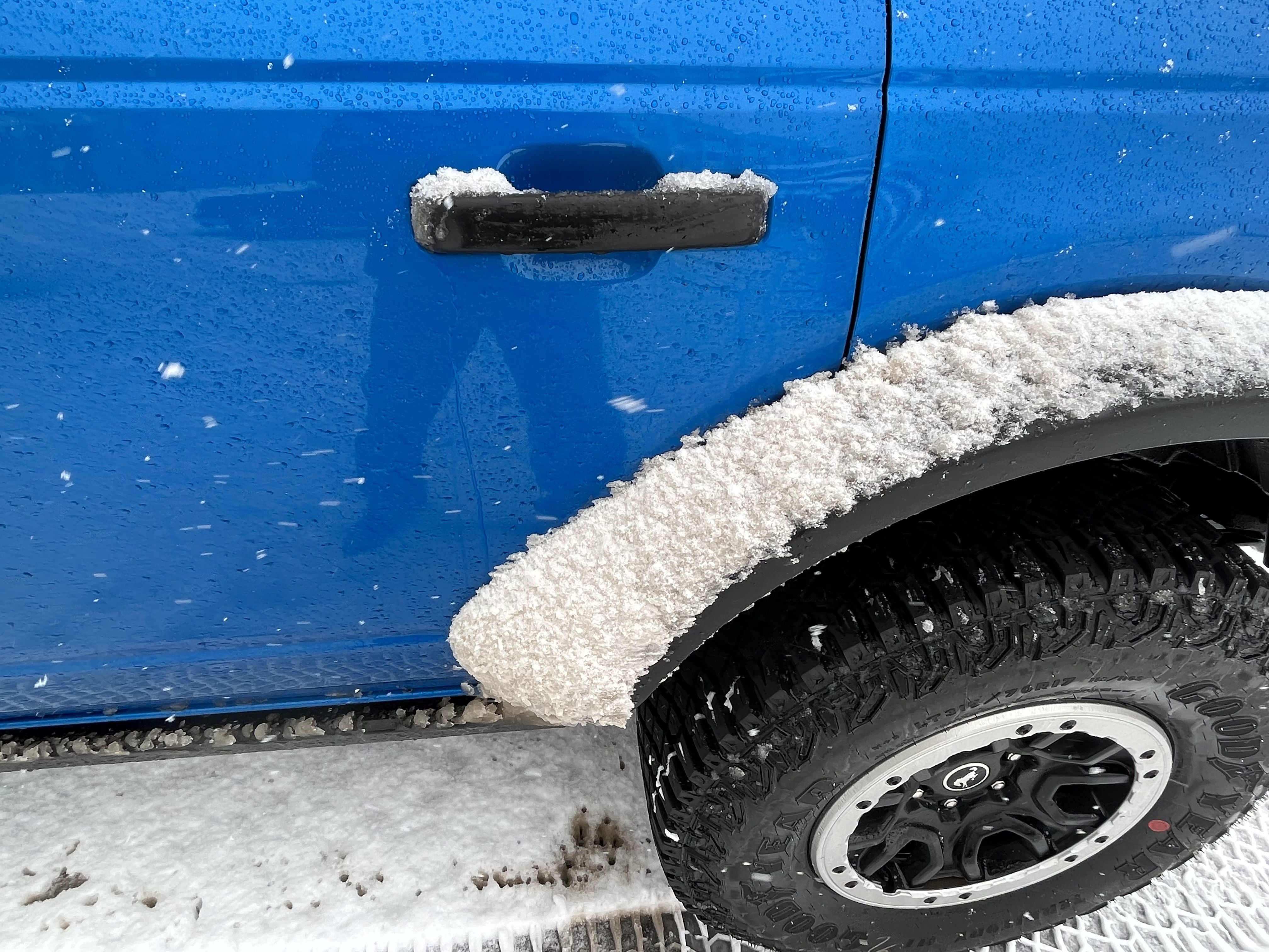 Back doors Rubbing on fender Bronco Nation