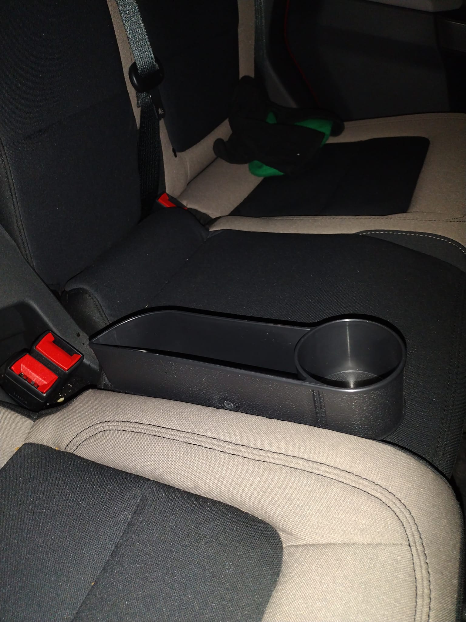 Back seat cup holders Bronco Nation