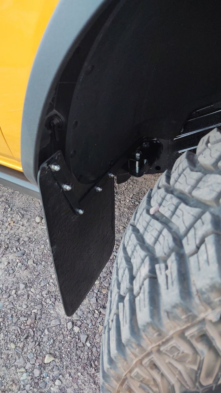 Cheap Mud Flaps that Look Ace 40 Bronco Nation
