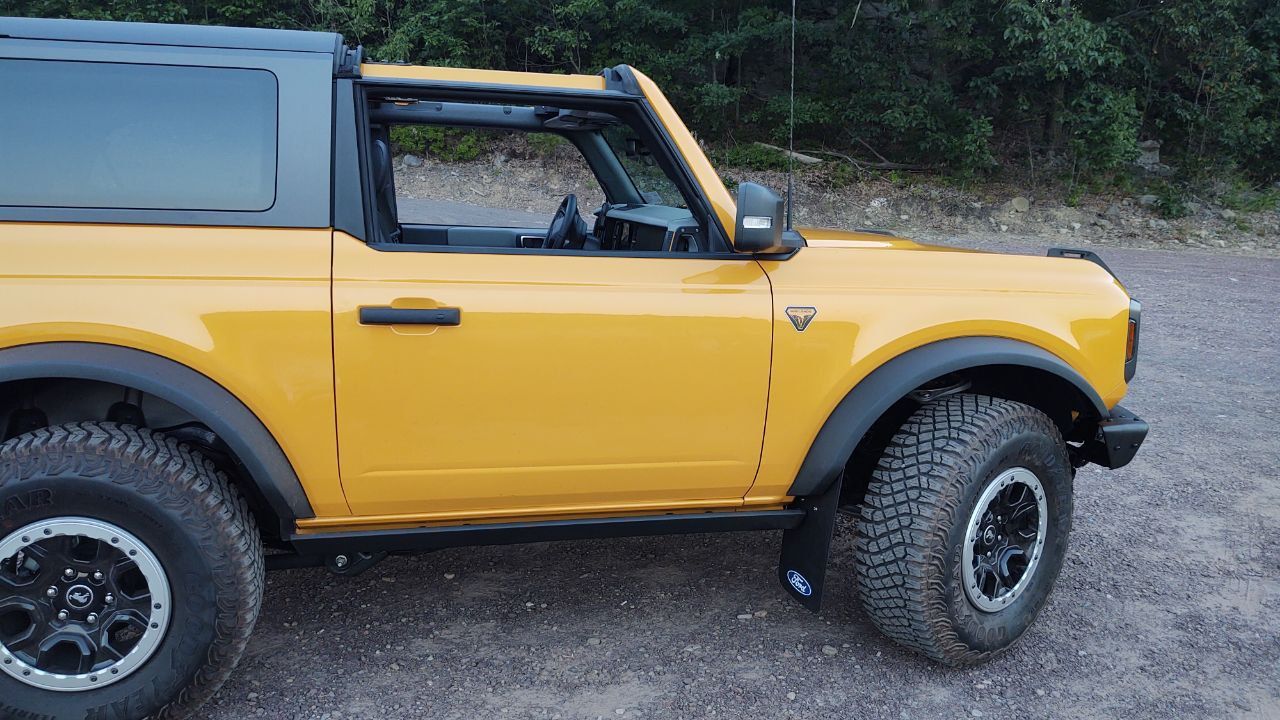 Cheap Mud Flaps that Look Ace 40 Bronco Nation