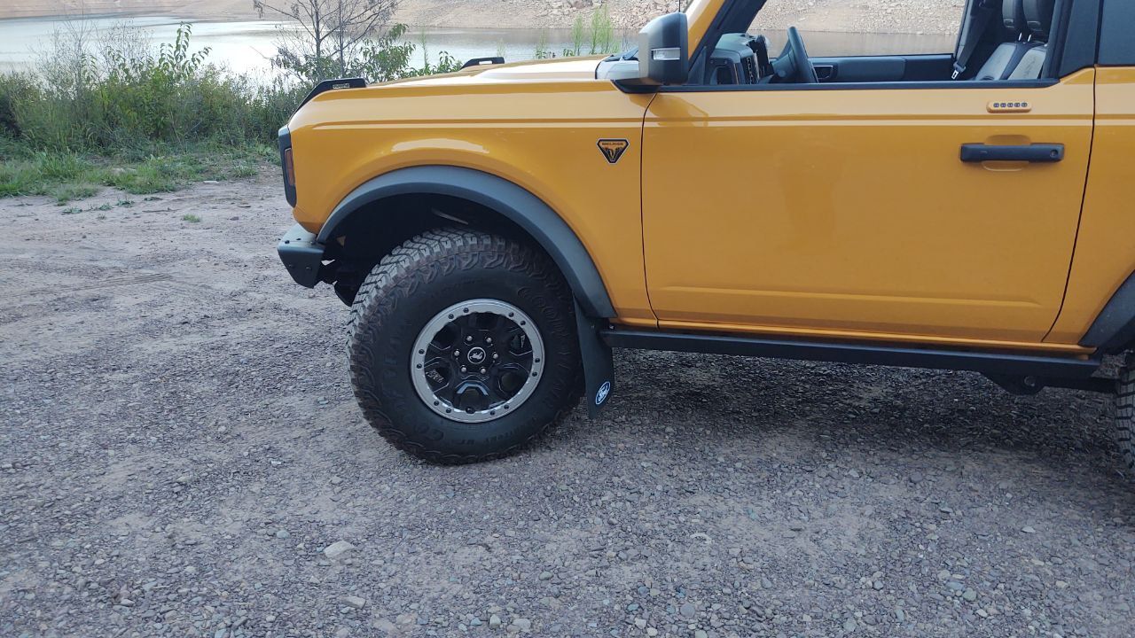 Cheap Mud Flaps that Look Ace 40 Bronco Nation