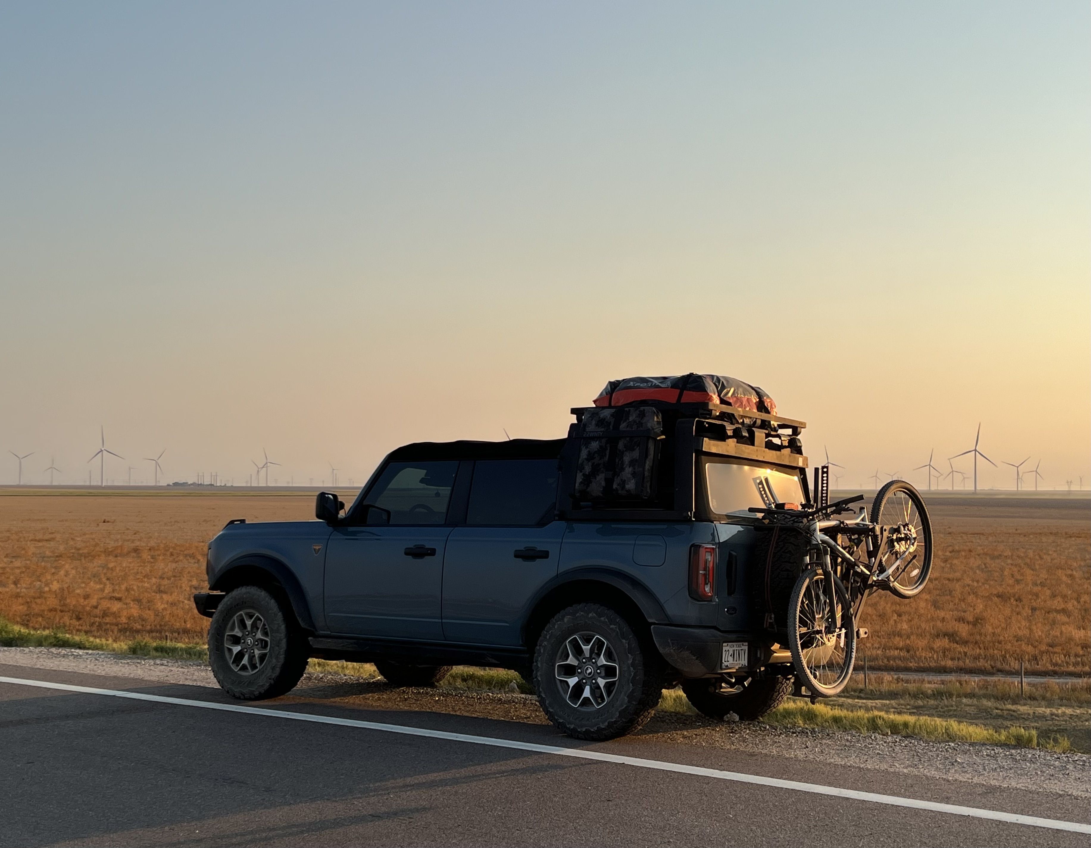 22 Winty Soft Top Roof Rack Bronco Nation