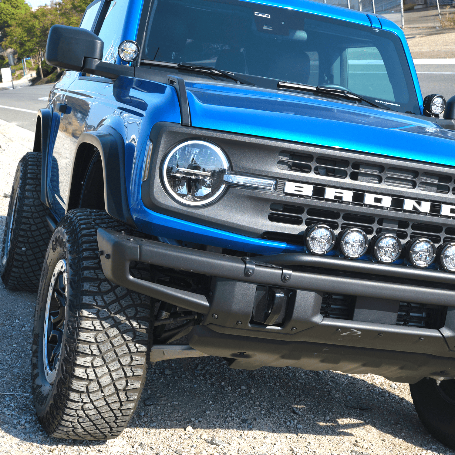 New square fender flare option Bronco Nation