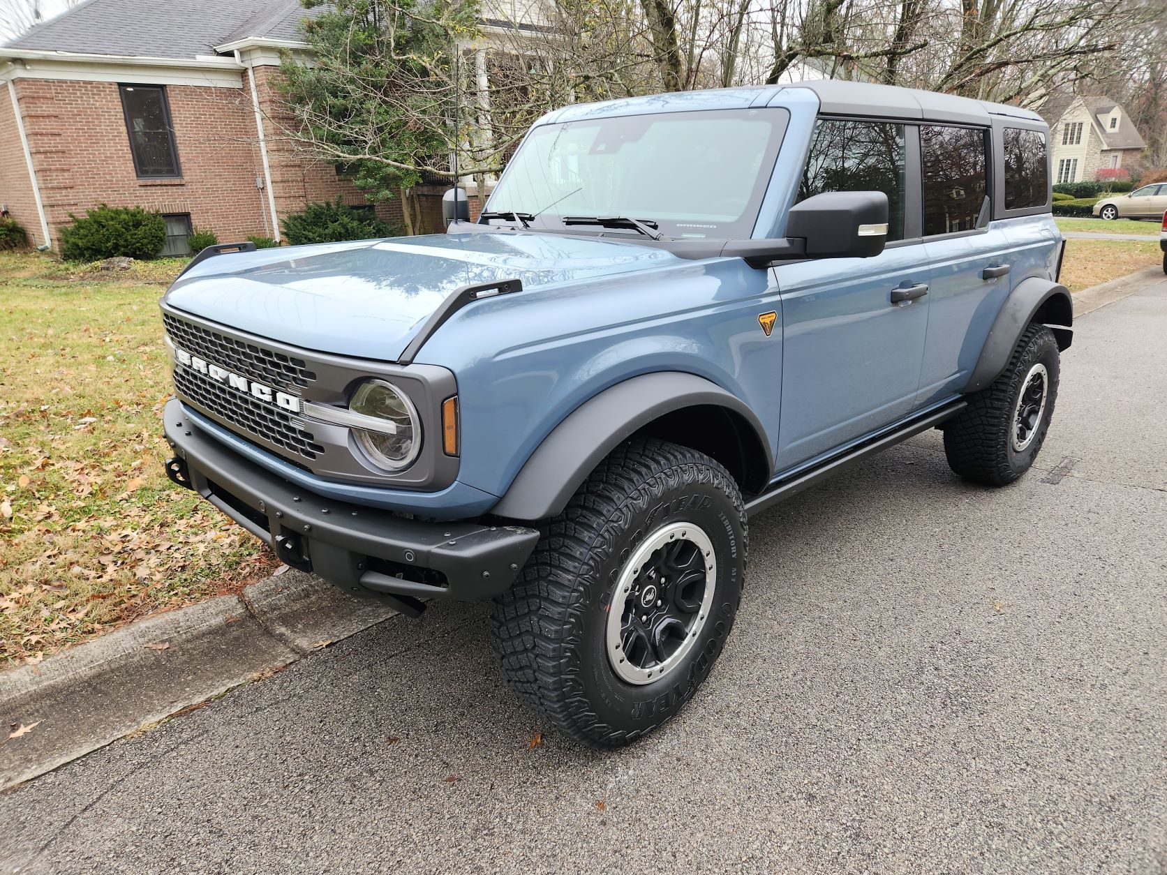 First 2023 Azure Gray Bronco delivered Bronco Nation