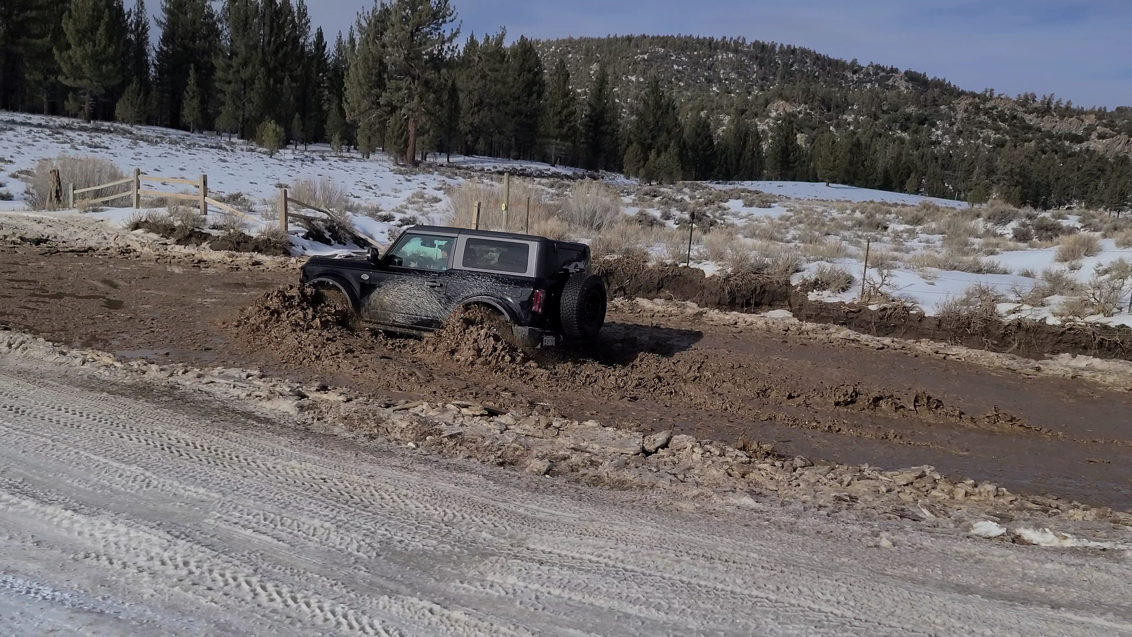 Awesome Day in Valley (near Big Bear) Bronco Nation