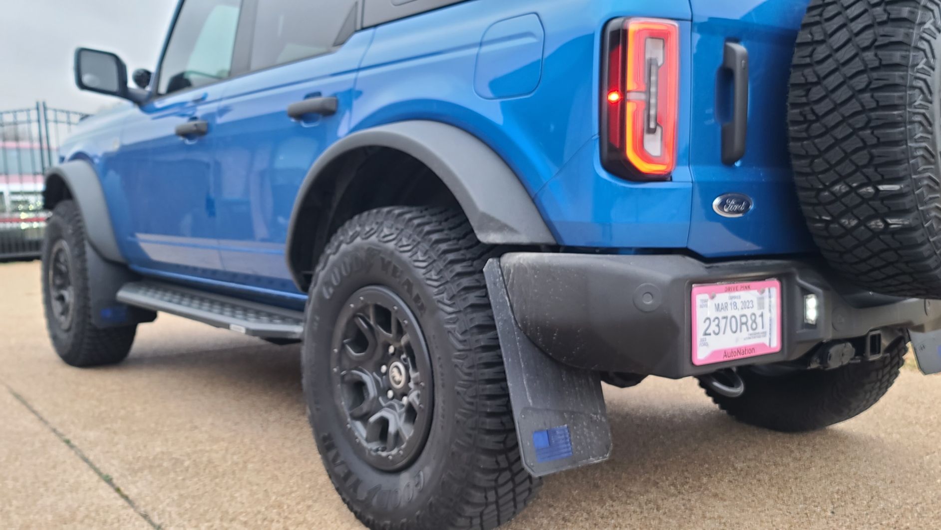 2025 Bronco Big Bend Running Boards Running Boards Bronco Nation