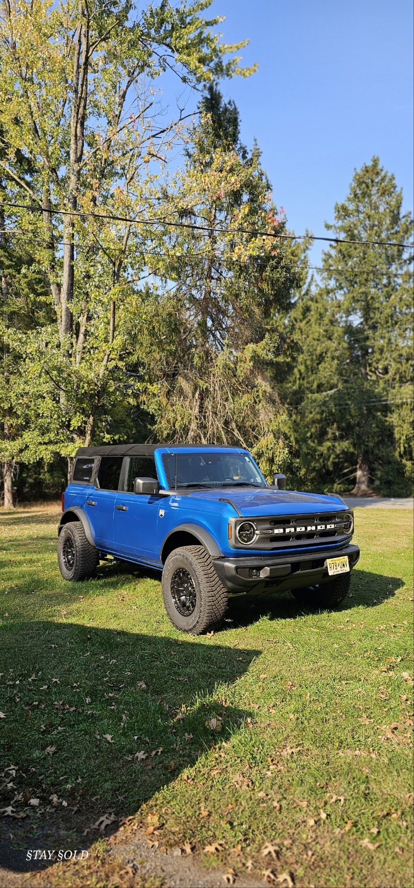 Can I put a 35 inch wheel set up on my Big Bend Bronco Nation