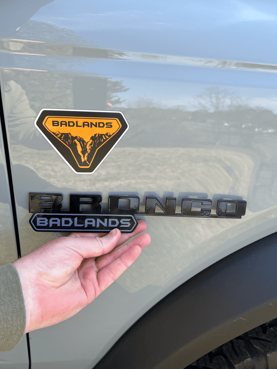 Bronco Nation emblems arrived!! Bronco Nation