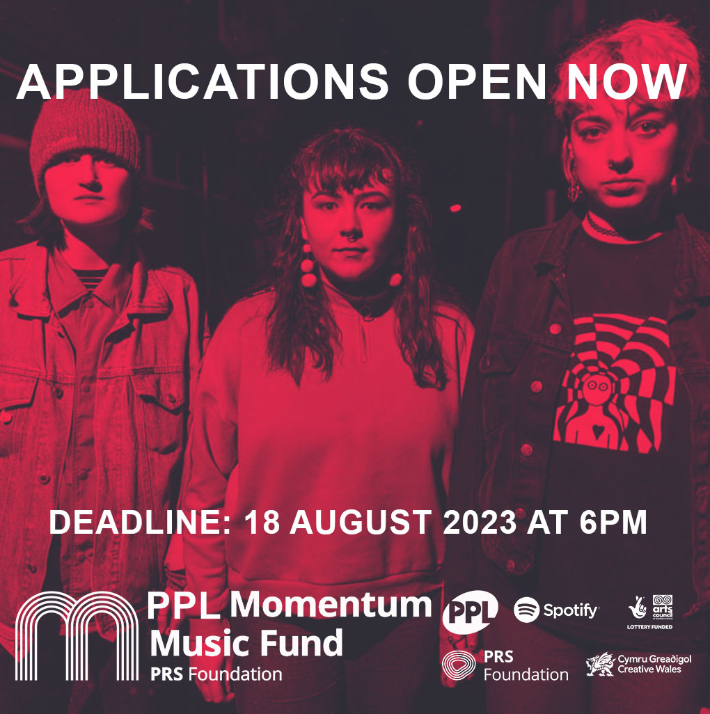 Closing soon! Apply now for PPL Momentum Music Fund News The