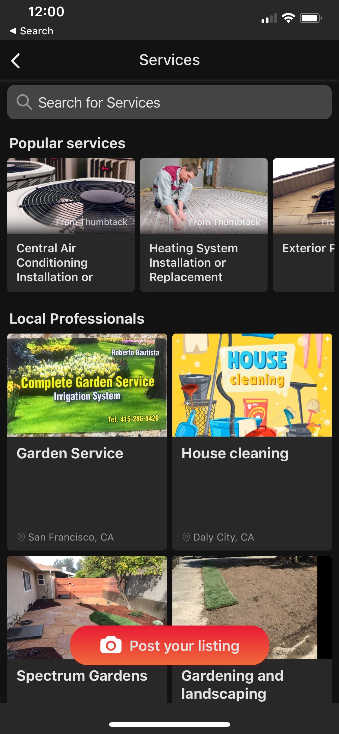 Thumbtack Partner API Reference