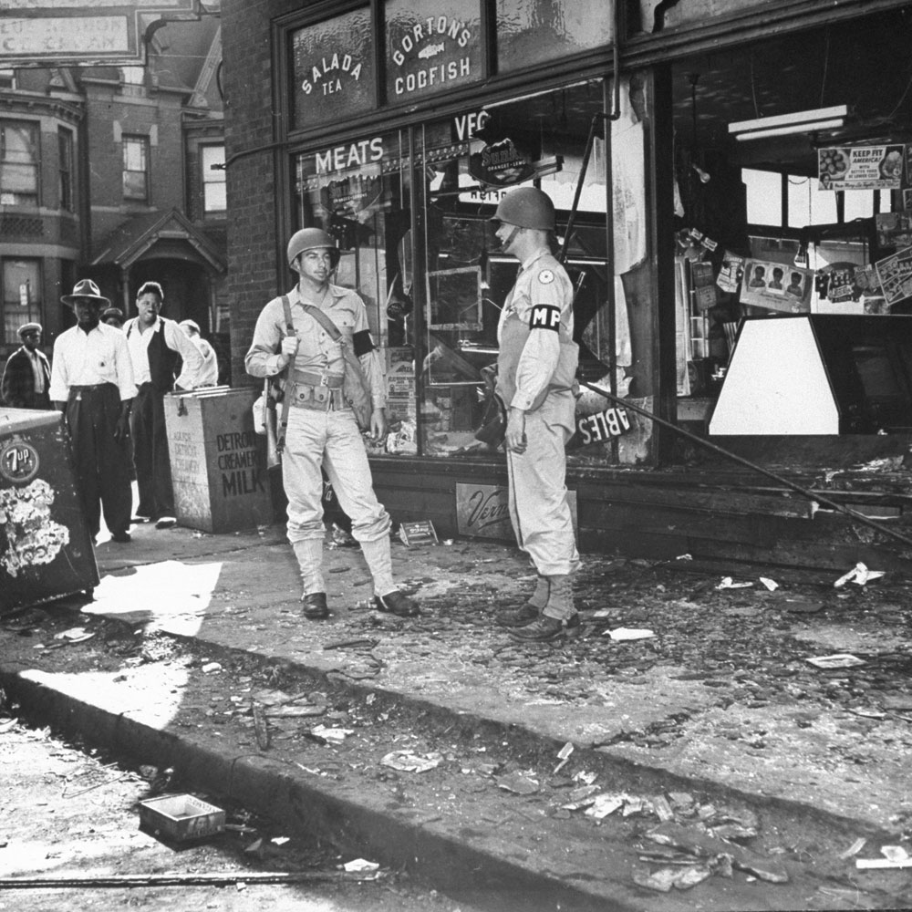 Detroit Race Riots 1943 Photos From a City in Turmoil During WWII TIME