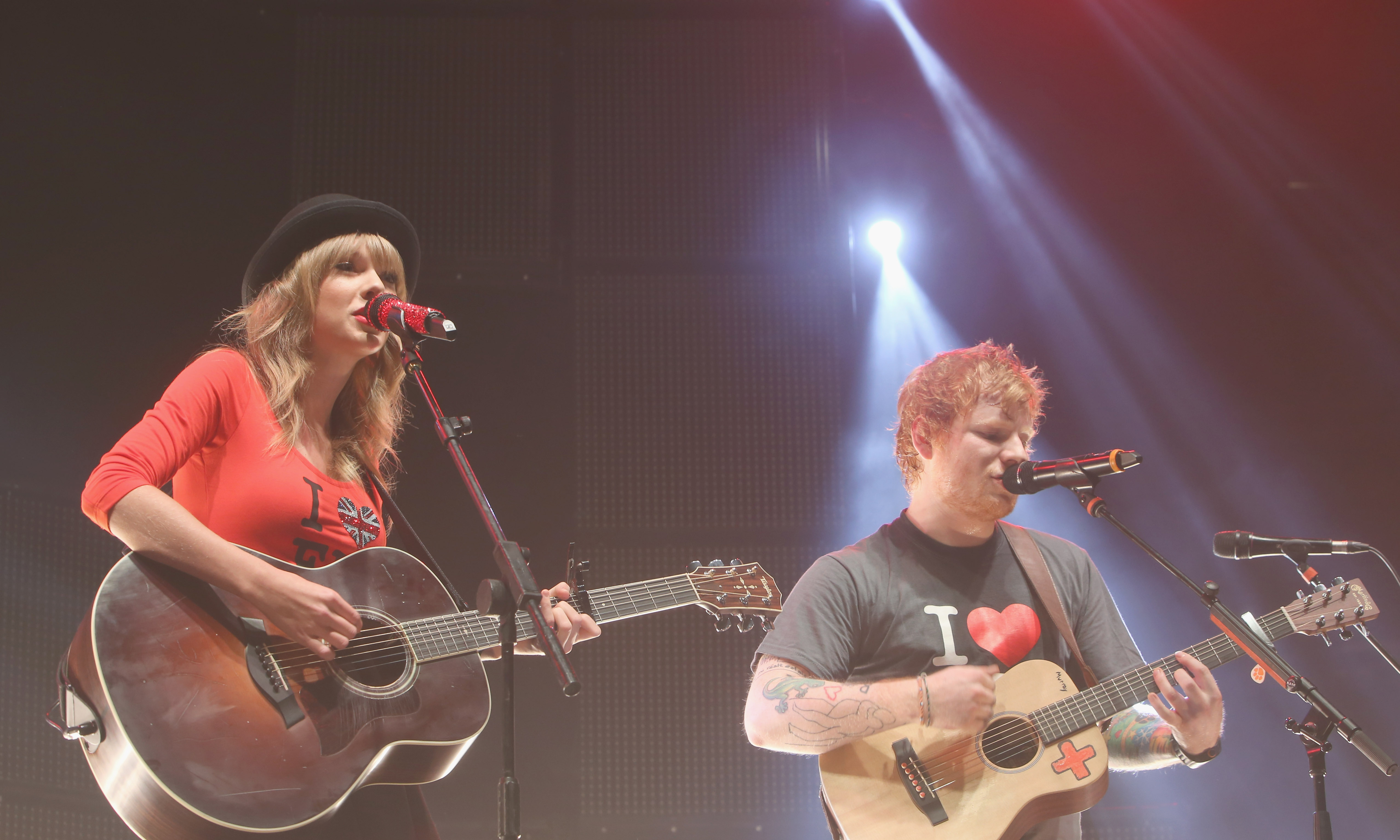 Ed Sheeran And Taylor Swift Red Tour