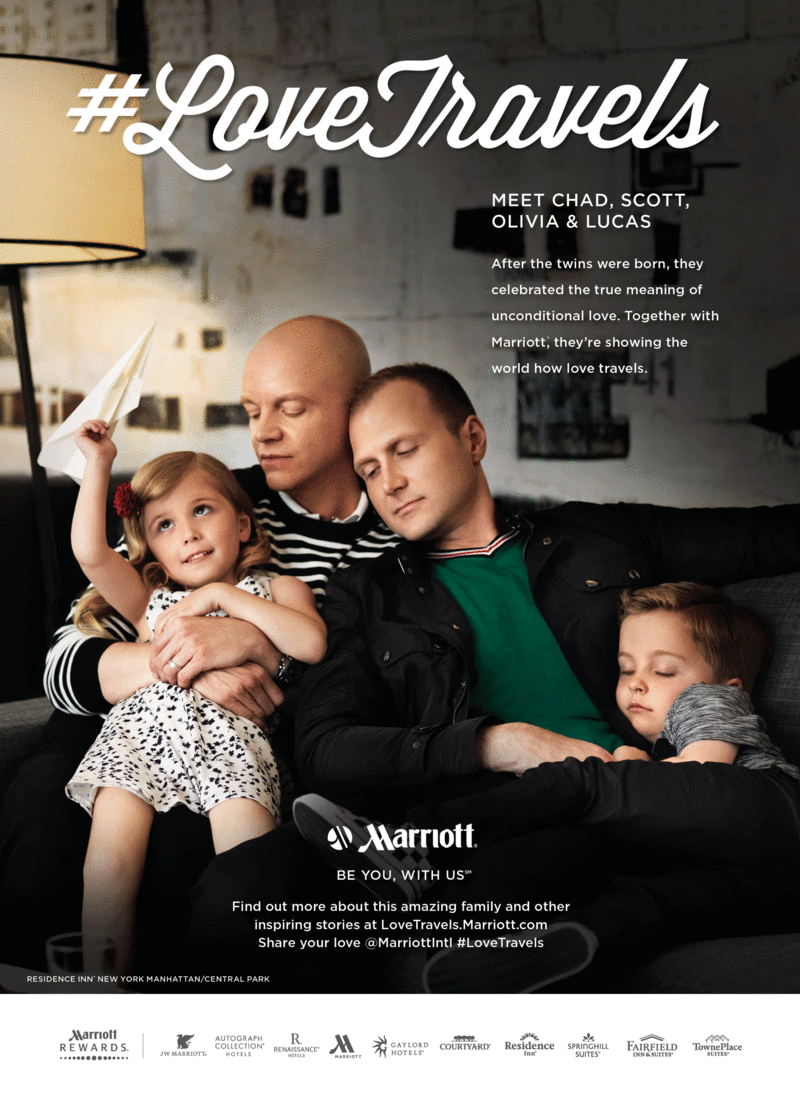 Marriott International Launches ProLGBT Ad Campaign During Pride Week