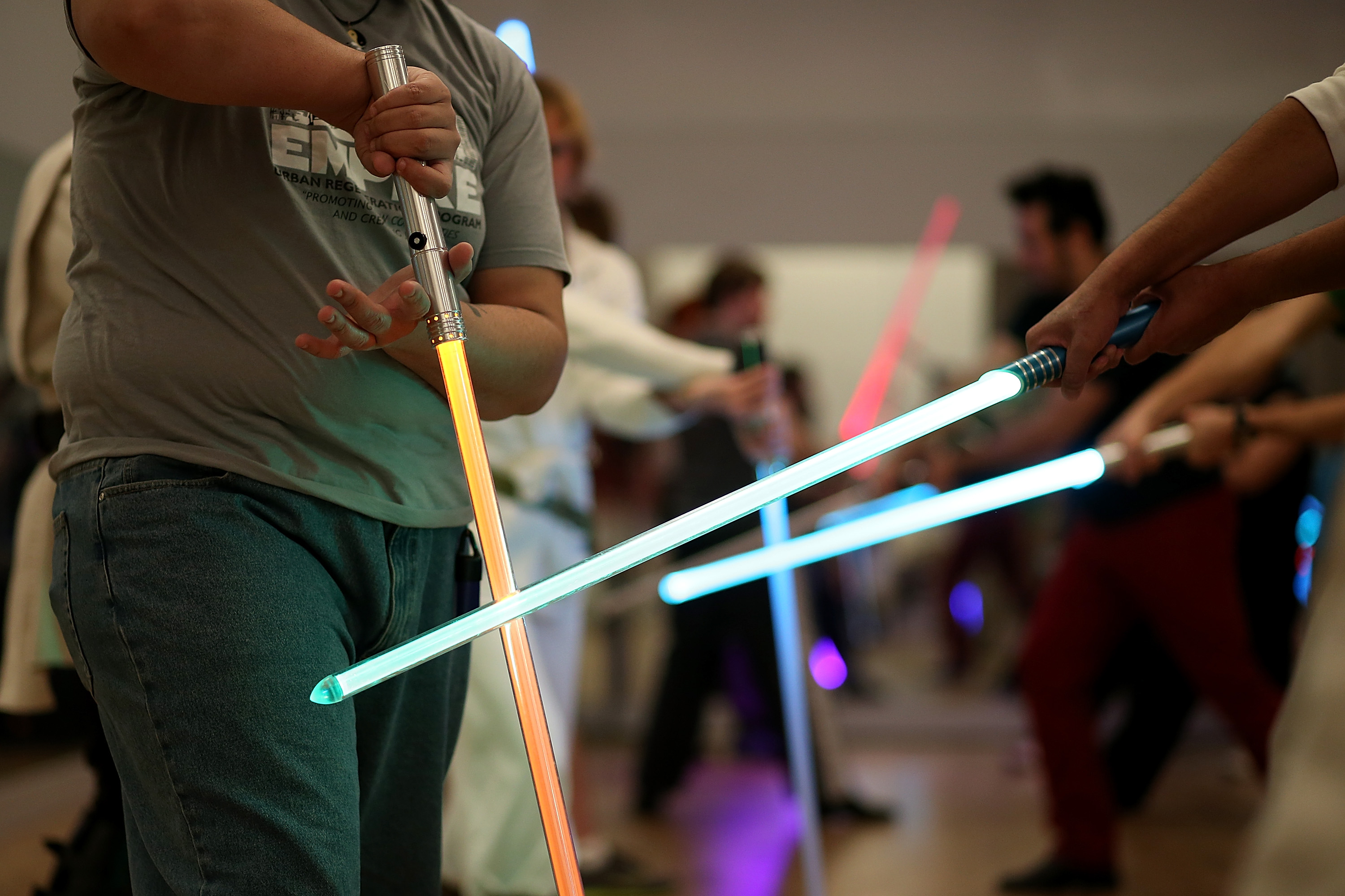 Star Wars Lightsaber Duel Replaces Wedding First Dance Time