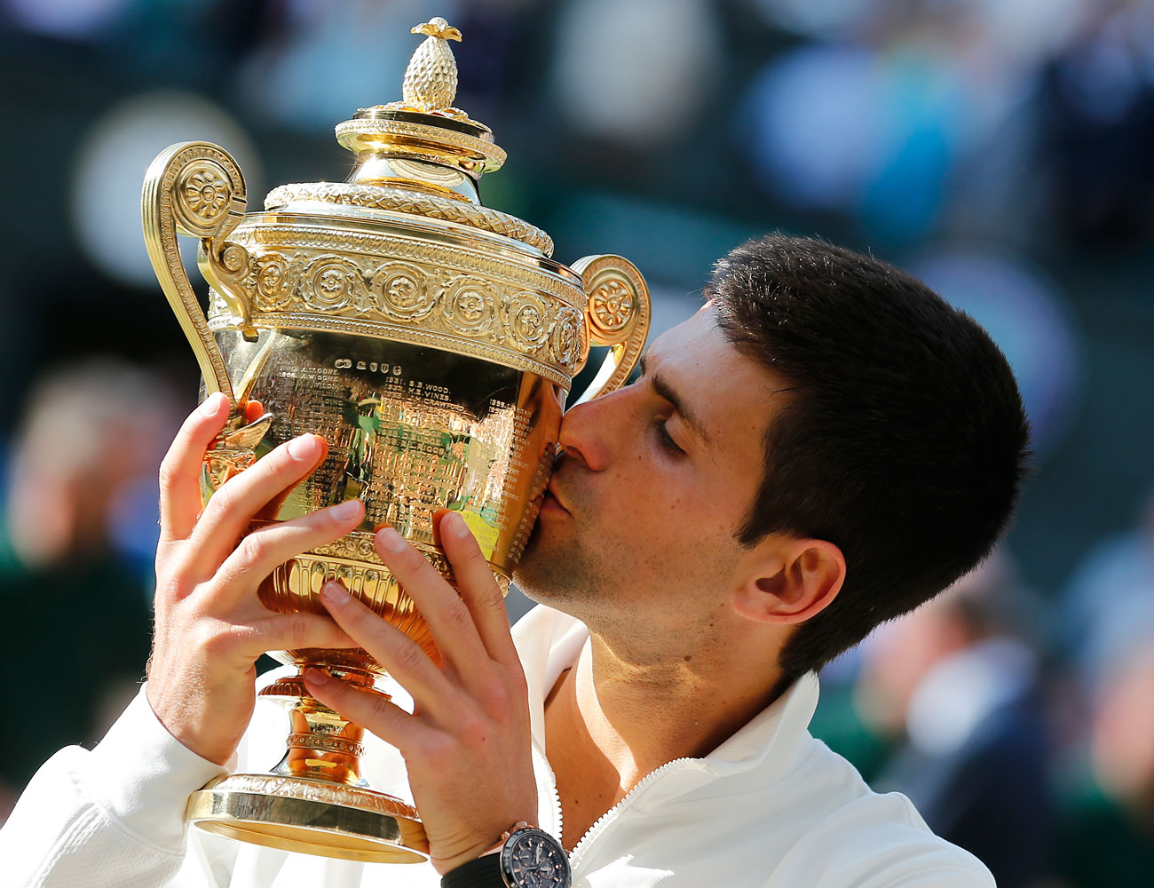 Novak Djokovic Defeats Roger Federer at Wimbledon TIME