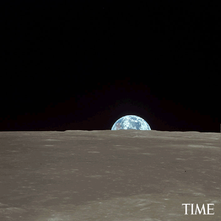 See the Apollo 11 Moon Landing in 5 GIF Animations