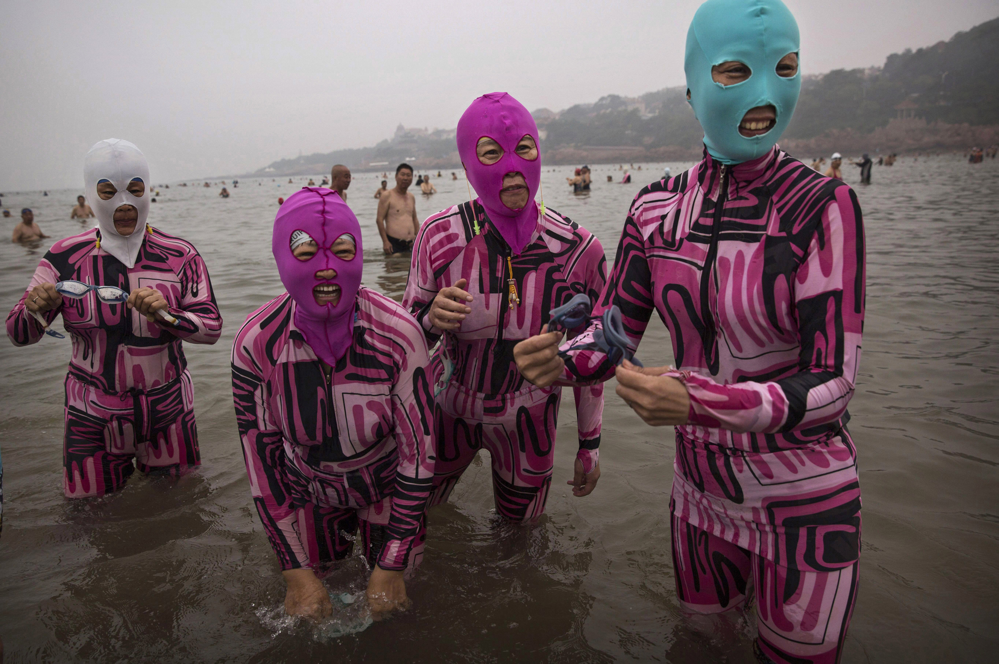 Sun Protection Images of China's 'Facekinis' TIME