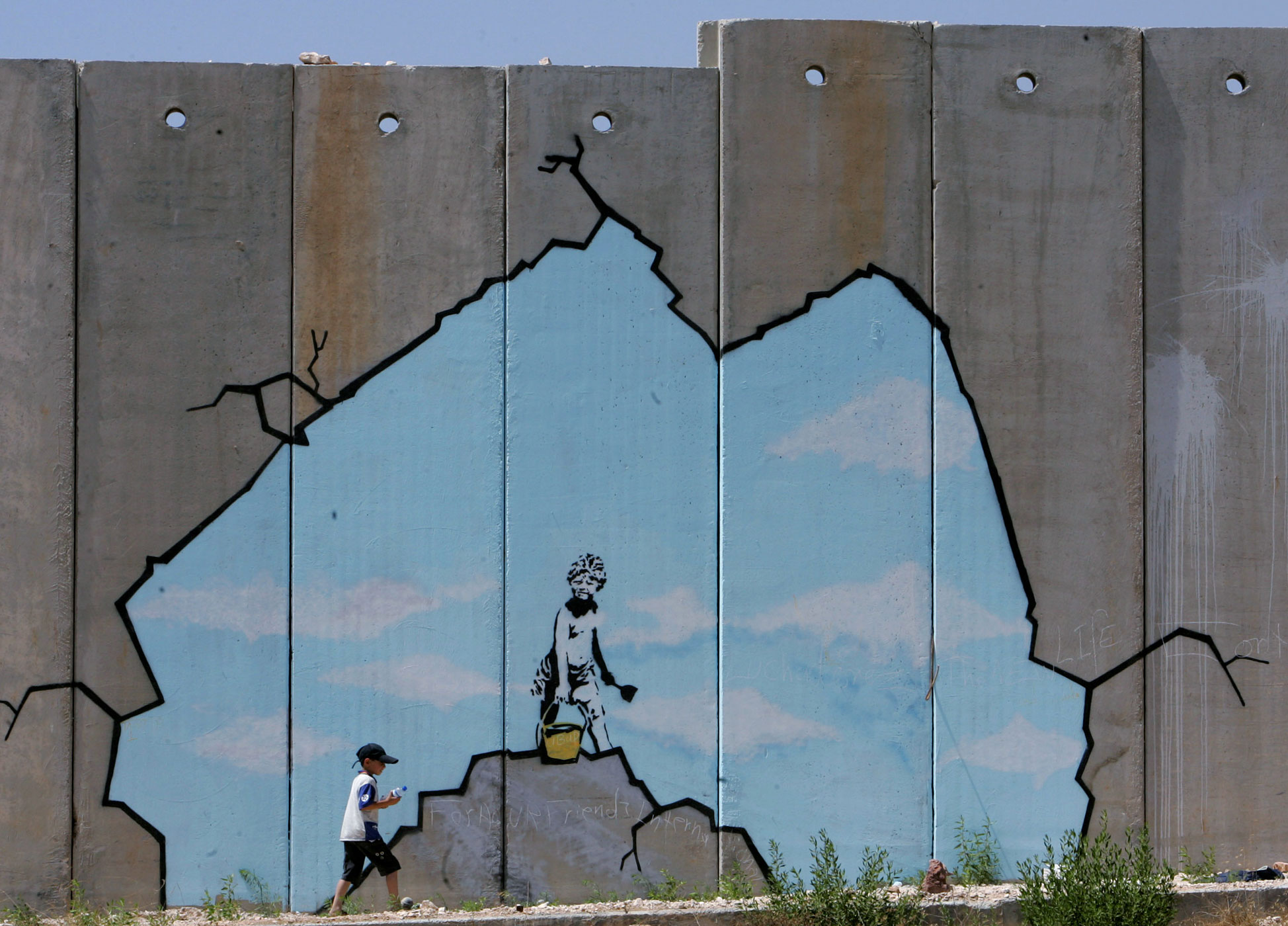 See Banksy's Art From Around the World Time